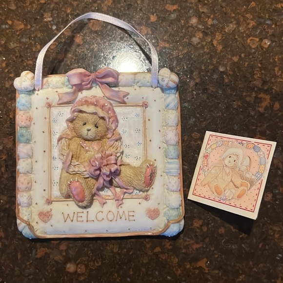 Cherished Teddies - This is a wall plaque. - Picture 4 of 6